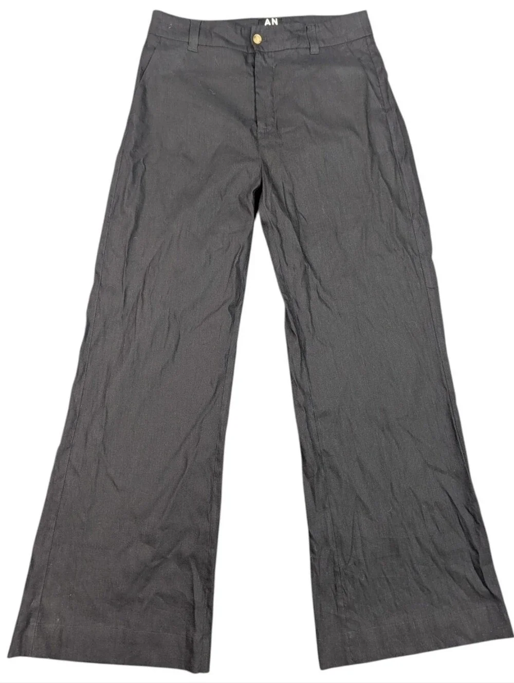 ANR+ Presented By ALP N ROCK Women's Bianca Linen Blend High Waisted Culottes Pa